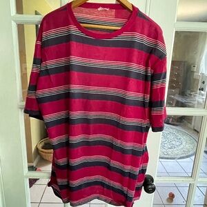 Striped Red and Black T-Shirt